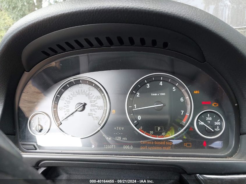 2011 BMW 550I xDrive VIN: WBAFU9C53BC785378 Lot: 40164455