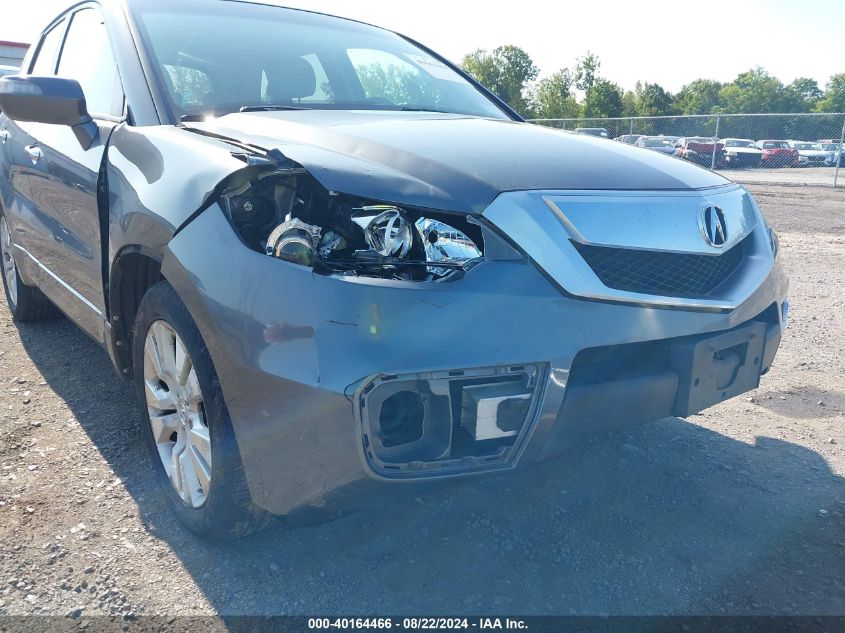 2011 Acura Rdx VIN: 5J8TB1H57BA006129 Lot: 40164466