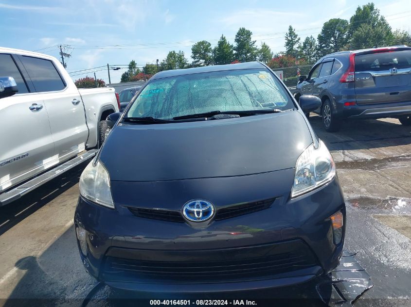 2014 Toyota Prius Two VIN: JTDKN3DU9E0376146 Lot: 40164501