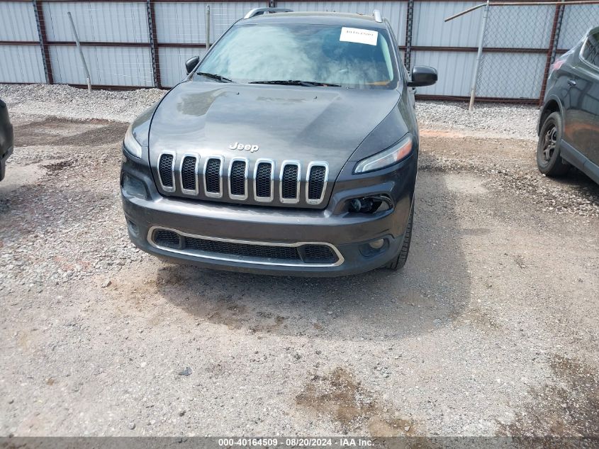 2014 Jeep Cherokee Limited VIN: 1C4PJMDB2EW259981 Lot: 40164509