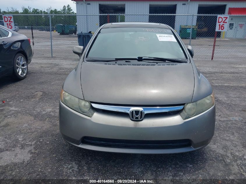 2008 Honda Civic Ex VIN: 1HGFA158X8L048306 Lot: 40164560