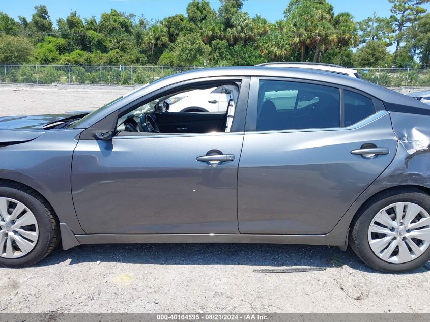 2021 Nissan Sentra S VIN: 3N1AB8BV8MY284742 Lot: 40164595