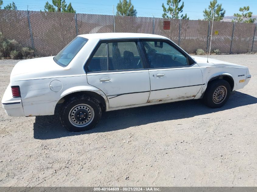 1986 Pontiac Sunbird VIN: 1G2JB6909G7556334 Lot: 40164609