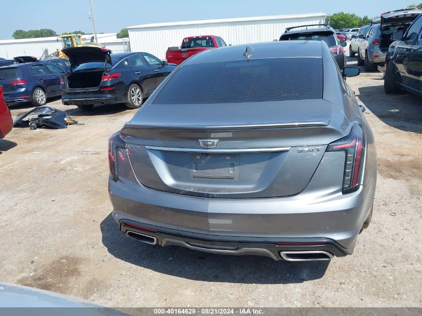 2021 Cadillac Ct5 Sport VIN: 1G6DP5RK3M0112055 Lot: 40164628