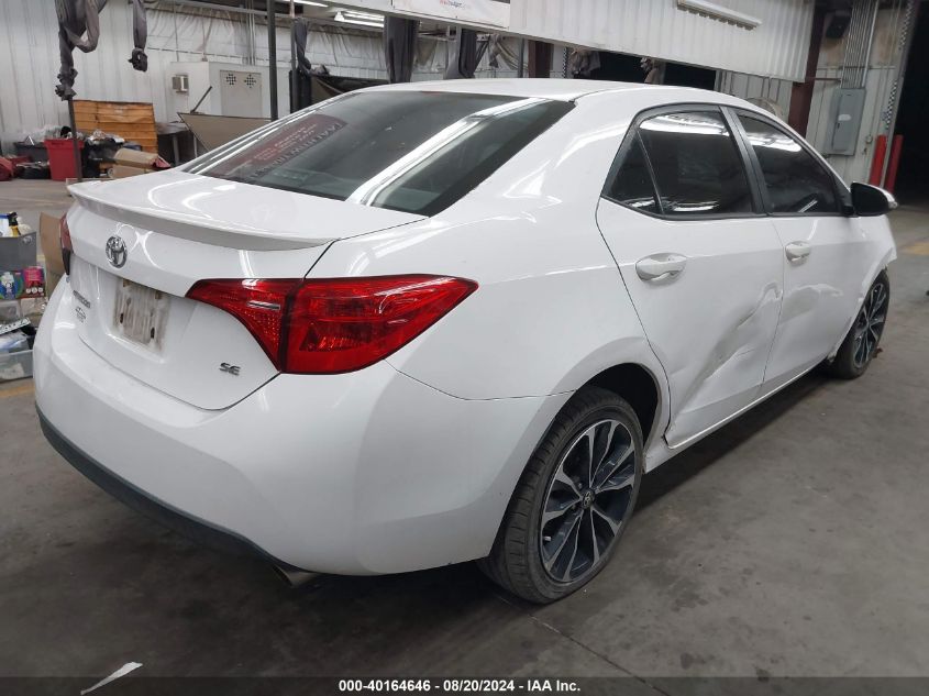 2017 Toyota Corolla Se VIN: 2T1BURHE0HC858099 Lot: 40164646