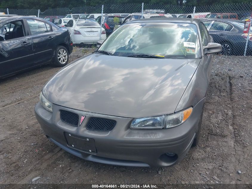 2000 Pontiac Grand Prix Gt VIN: 1G2WP52K2YF332729 Lot: 40164661