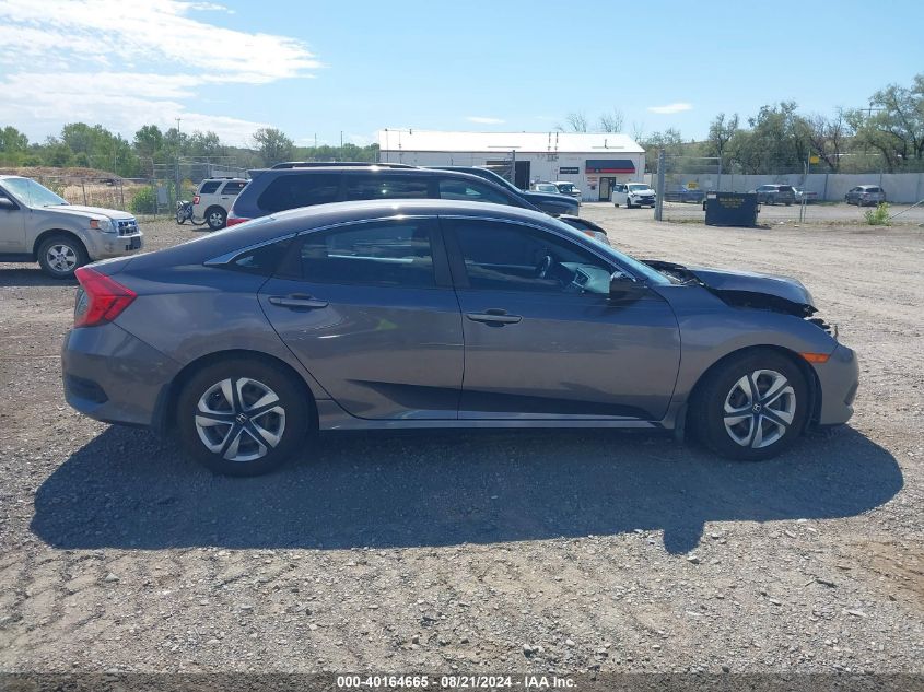 2016 Honda Civic Lx VIN: 19XFC2F5XGE018815 Lot: 40164665