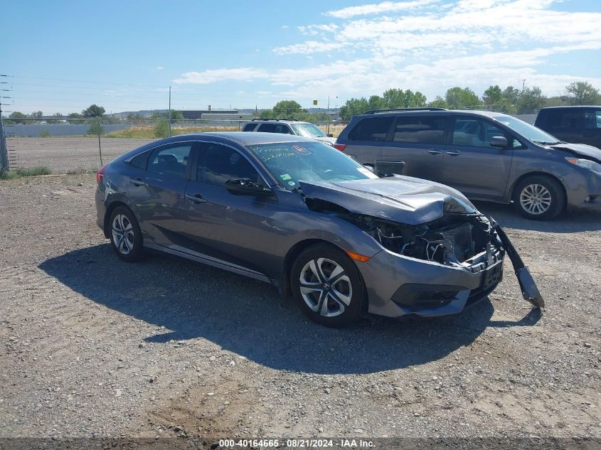 2016 Honda Civic Lx VIN: 19XFC2F5XGE018815 Lot: 40164665