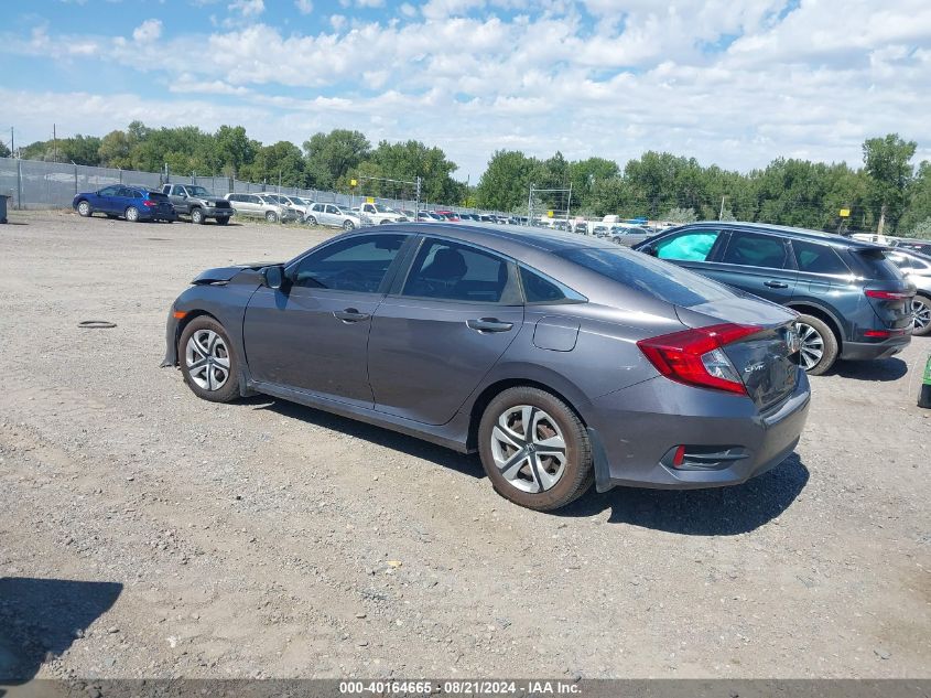 2016 Honda Civic Lx VIN: 19XFC2F5XGE018815 Lot: 40164665