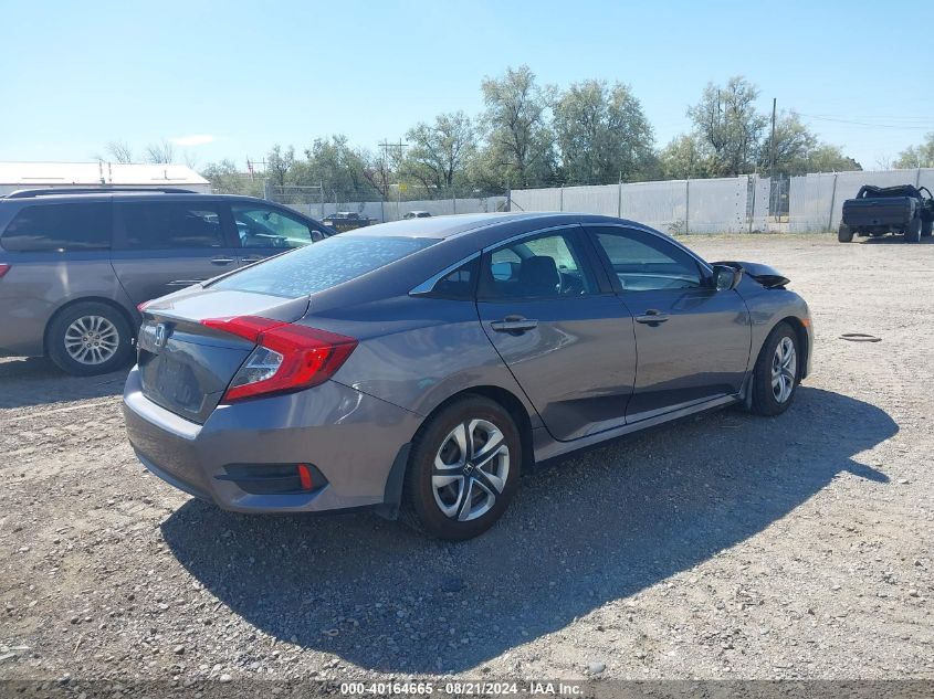 2016 Honda Civic Lx VIN: 19XFC2F5XGE018815 Lot: 40164665