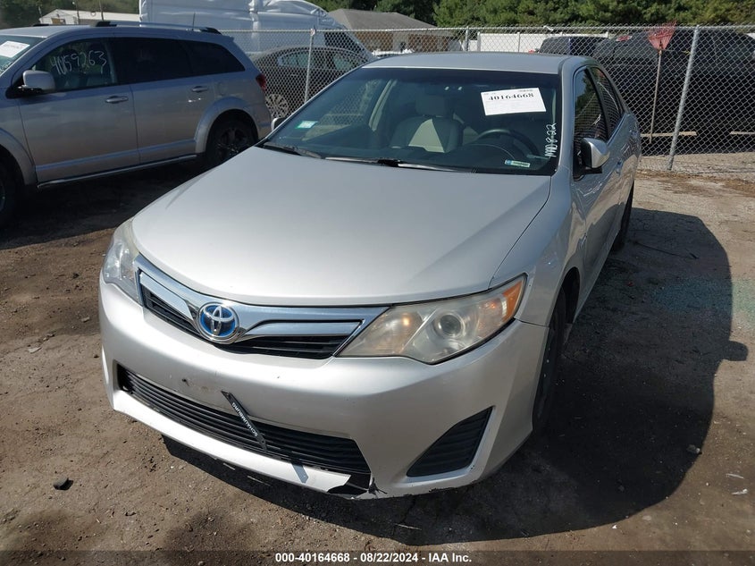 2014 TOYOTA CAMRY HYBRID LE - 4T1BD1FK0EU115608