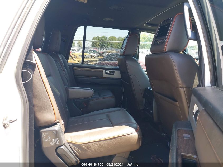 2015 Ford Expedition El King Ranch VIN: 1FMJK1JT9FEF13882 Lot: 40164700