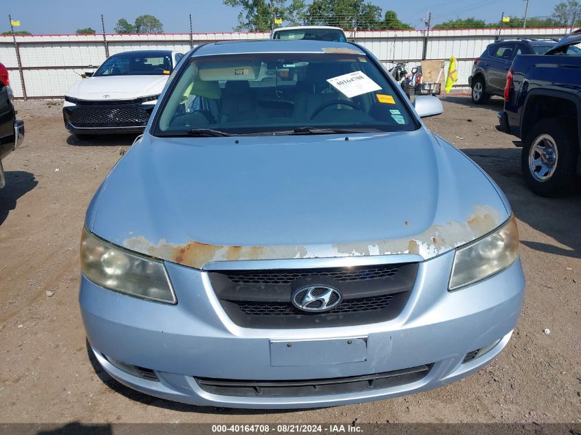 2006 Hyundai Sonata Gls V6/Lx V6 VIN: 5NPEU46F36H148085 Lot: 40164708