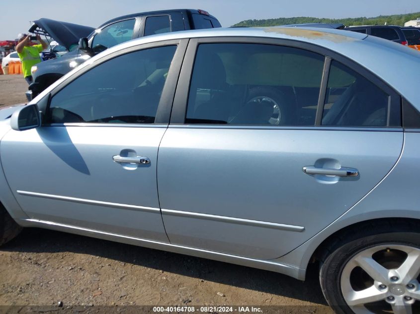 2006 Hyundai Sonata Gls V6/Lx V6 VIN: 5NPEU46F36H148085 Lot: 40164708