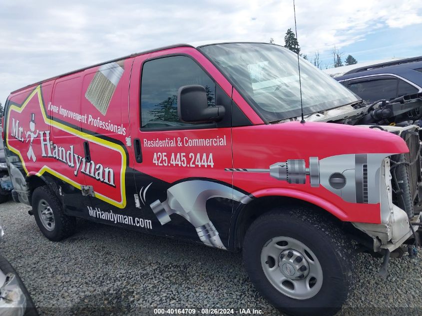 2016 Chevrolet Express 2500 Work Van VIN: 1GCWGAFF2G1161705 Lot: 40164709