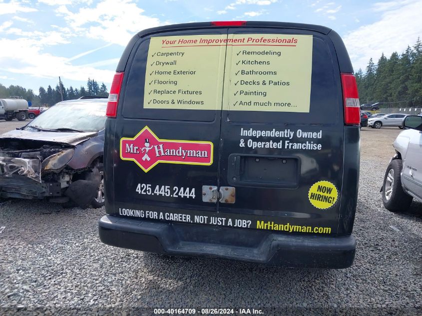 2016 Chevrolet Express 2500 Work Van VIN: 1GCWGAFF2G1161705 Lot: 40164709