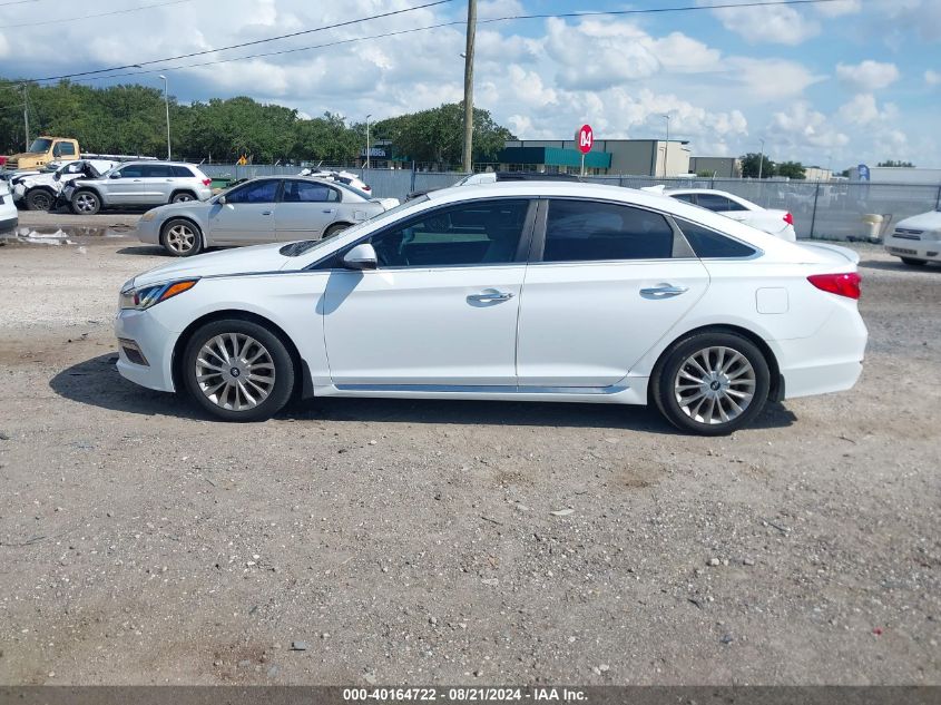 2015 HYUNDAI SONATA LIMITED - 5NPE34AF7FH235725