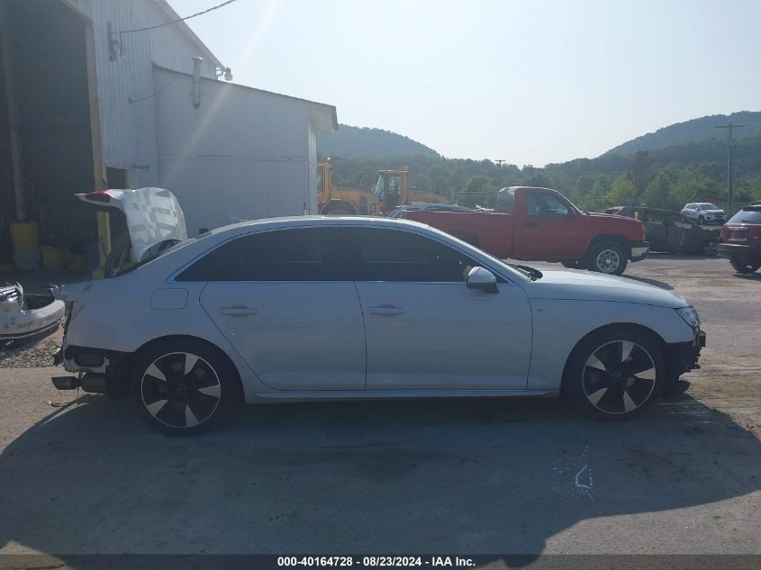 2017 Audi A4 2.0T Premium VIN: WAUENAF43HN012873 Lot: 40164728