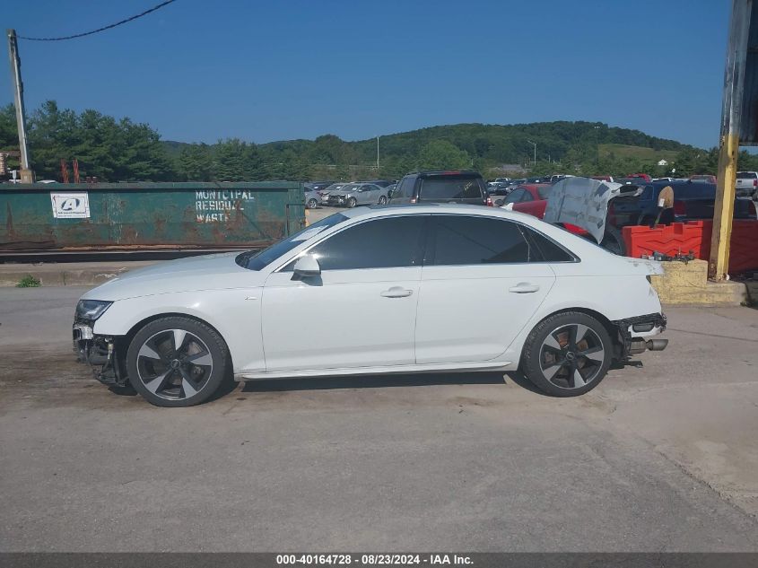 2017 AUDI A4 2.0T PREMIUM - WAUENAF43HN012873