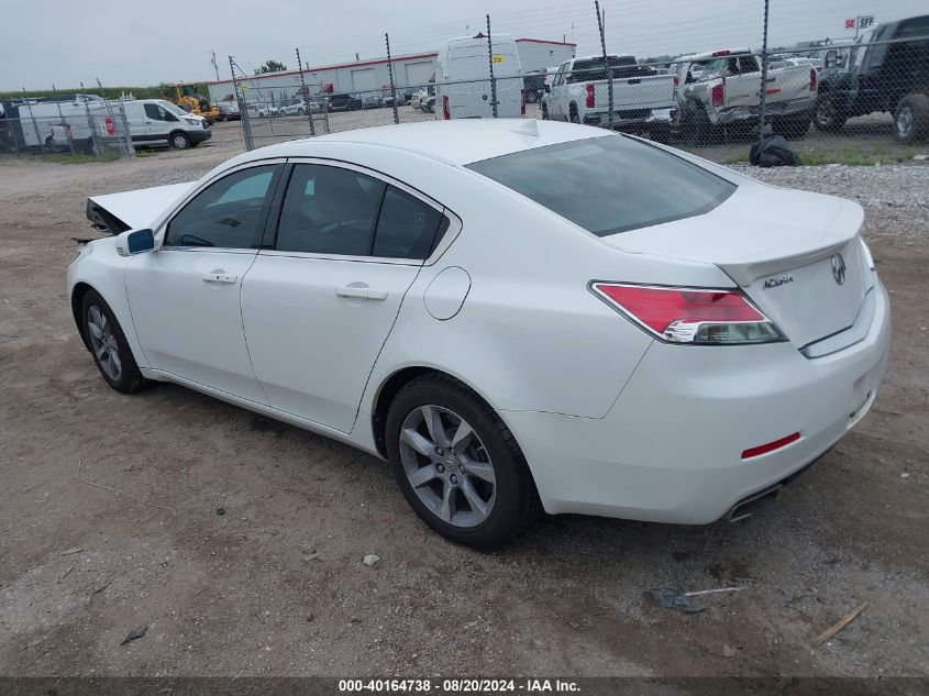 2012 Acura Tl 3.5 VIN: 19UUA8F51CA015610 Lot: 40164738