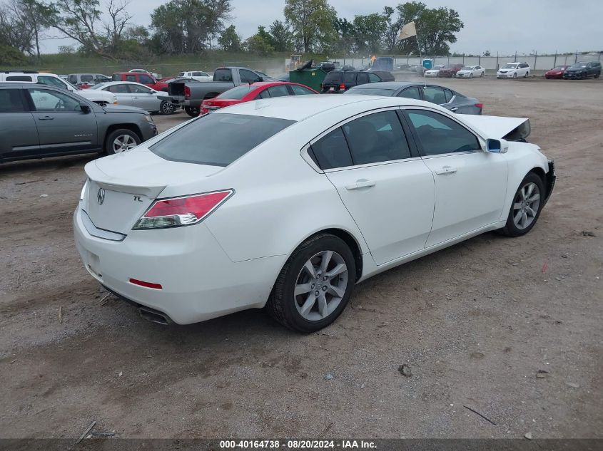 2012 Acura Tl 3.5 VIN: 19UUA8F51CA015610 Lot: 40164738