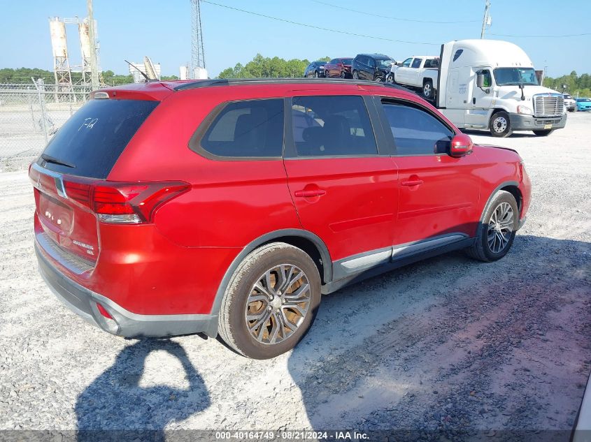 2016 Mitsubishi Outlander Se/Sel VIN: JA4AD3A3XGZ012515 Lot: 40164749