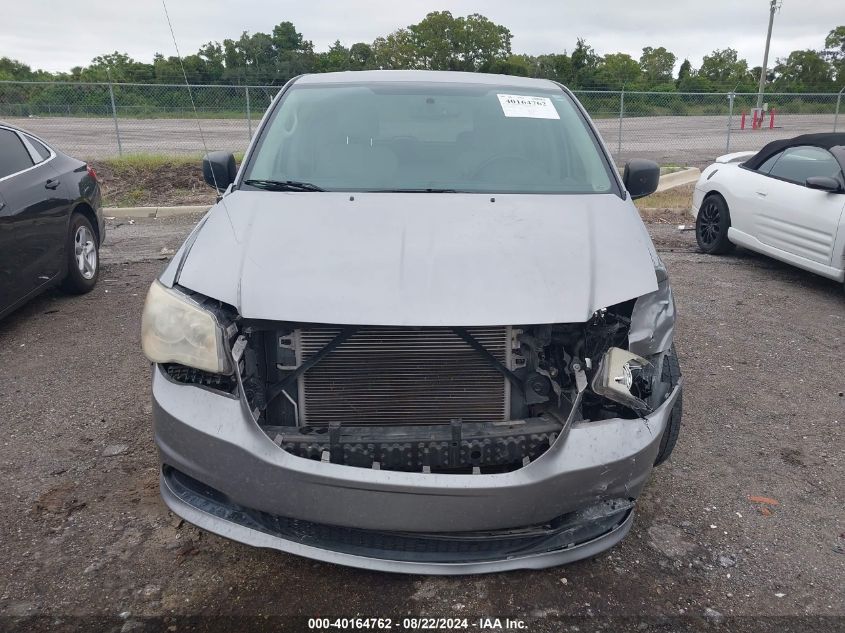 2013 DODGE GRAND CARAVAN SE - 2C4RDGBG7DR810090