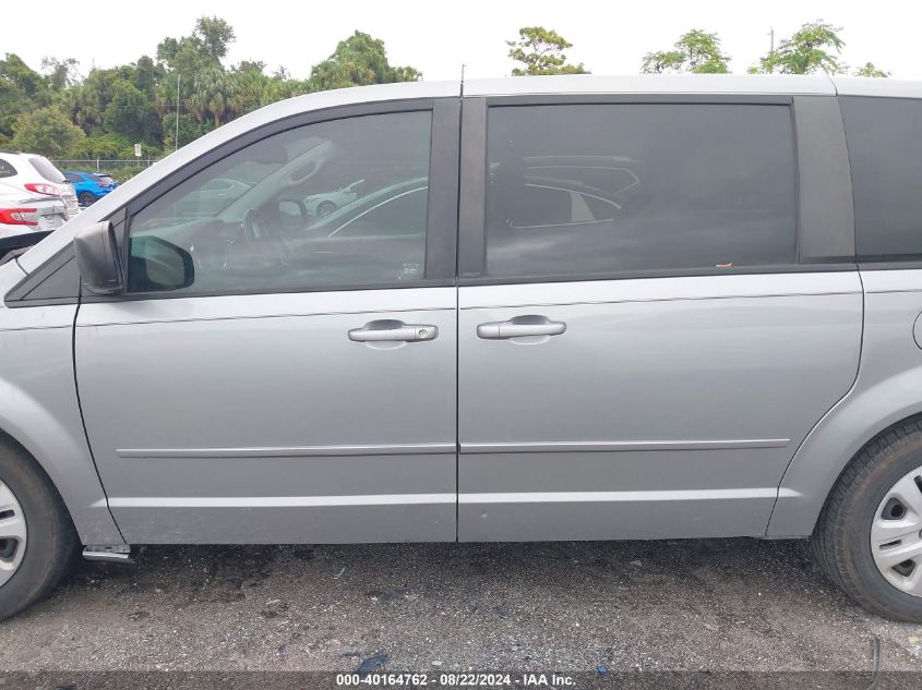 2013 DODGE GRAND CARAVAN SE - 2C4RDGBG7DR810090