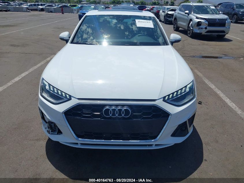 2024 Audi A4 Premium Plus 45 Tfsi S Line Quattro S Tronic VIN: WAUEAAF4XRA059094 Lot: 40164763