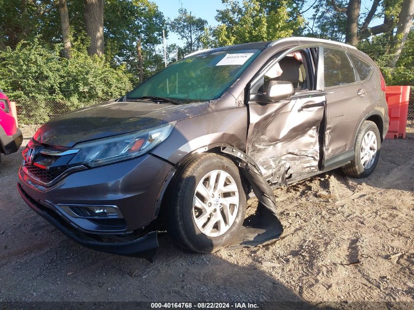 2016 Honda Cr-V Ex-L VIN: 2HKRM4H72GH663913 Lot: 40164768