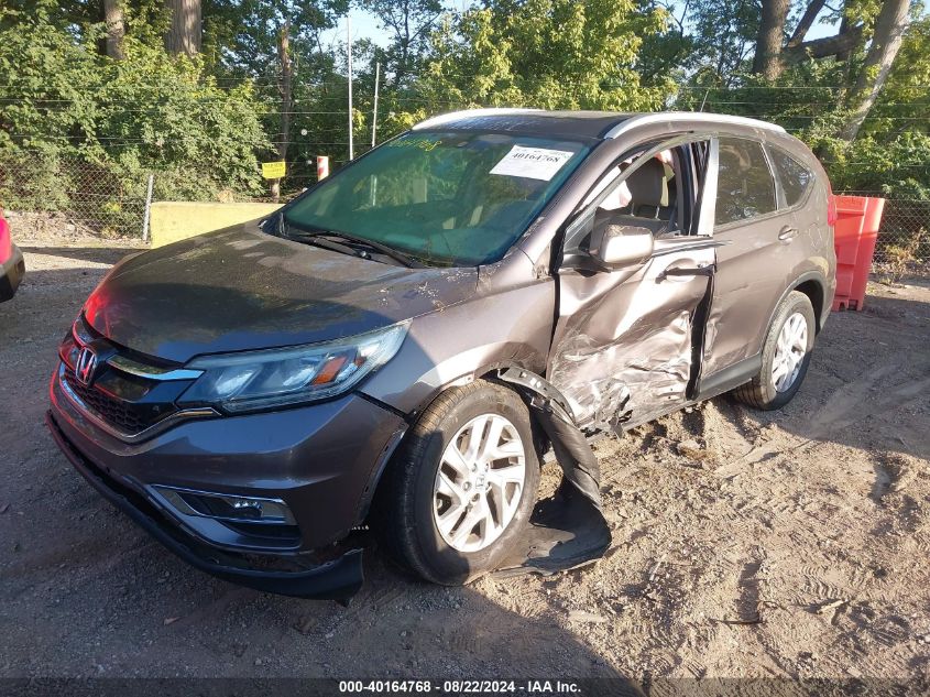 2016 Honda Cr-V Ex-L VIN: 2HKRM4H72GH663913 Lot: 40164768