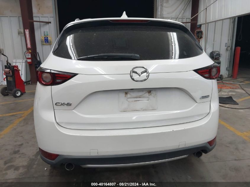 2018 Mazda Cx-5 Grand Touring VIN: JM3KFADM8J1435135 Lot: 40164807