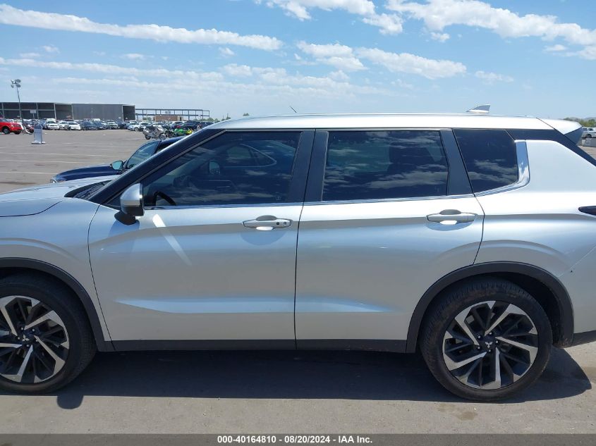 2023 Mitsubishi Outlander Se 2.5 2Wd/Se Black Edition 2Wd/Se Special Edition 2Wd VIN: JA4J3UA84PZ011641 Lot: 40164810