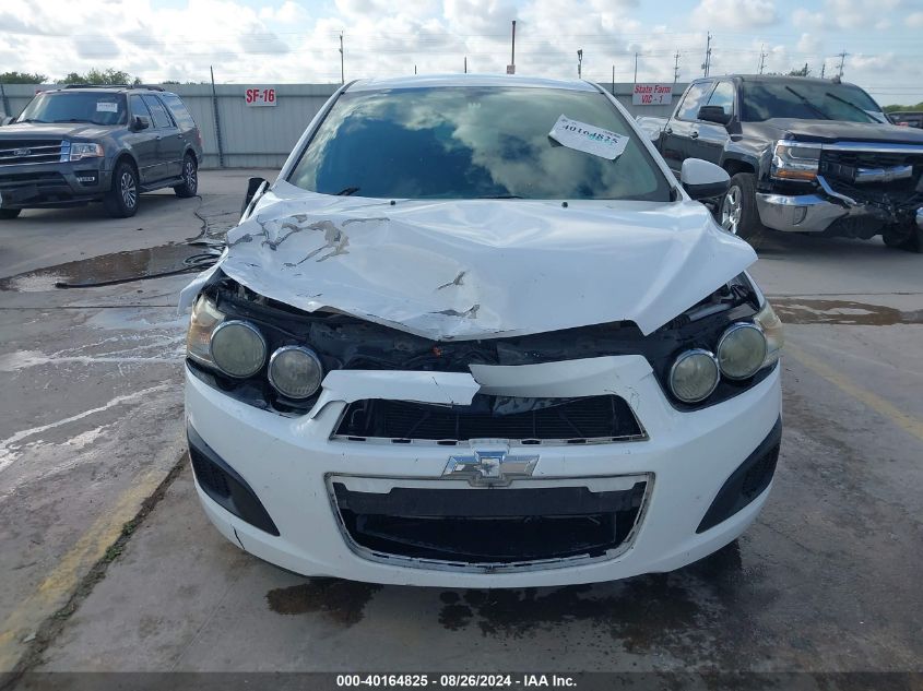 2015 Chevrolet Sonic Lt Auto VIN: 1G1JC6SH2F4109376 Lot: 40164825