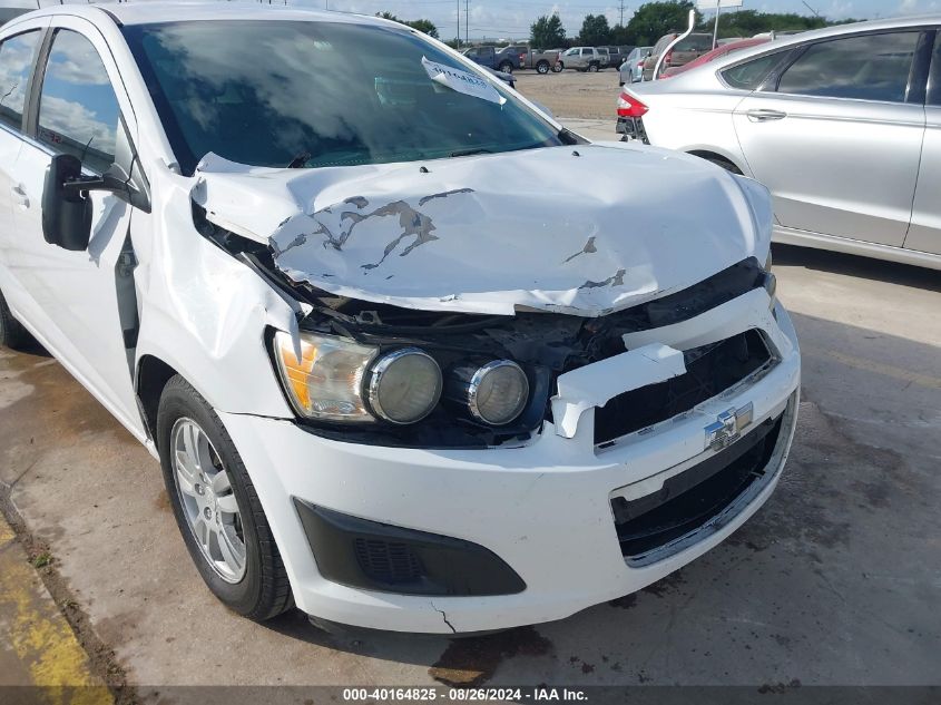 2015 Chevrolet Sonic Lt Auto VIN: 1G1JC6SH2F4109376 Lot: 40164825