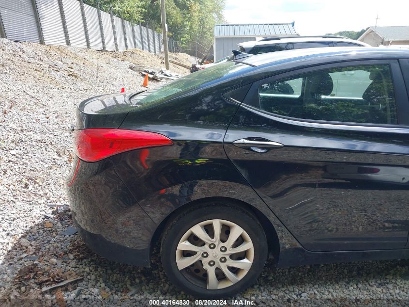 2012 Hyundai Elantra Gls (Ulsan Plant) VIN: KMHDH4AE8CU465968 Lot: 40164830