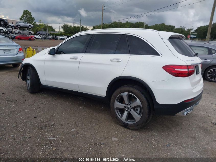 2019 Mercedes-Benz Glc 300 VIN: WDC0G4JB3K1000391 Lot: 40164834