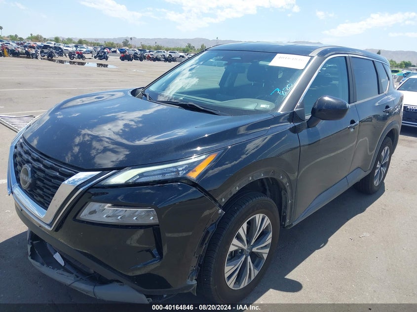 VIN 5N1BT3BA9PC824879 2023 NISSAN ROGUE SV FWD