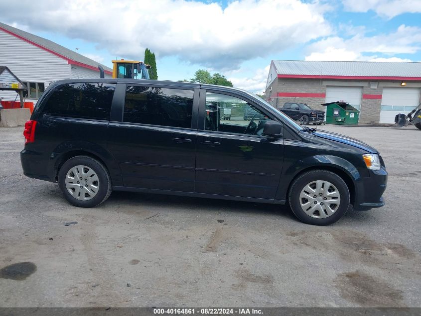 2016 Dodge Grand Caravan Se VIN: 2C4RDGBG4GR125727 Lot: 40164861