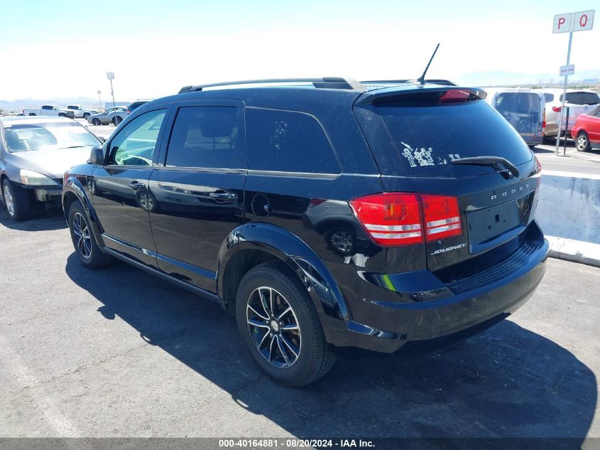 2017 Dodge Journey Se VIN: 3C4PDCAB6HT637915 Lot: 40164881