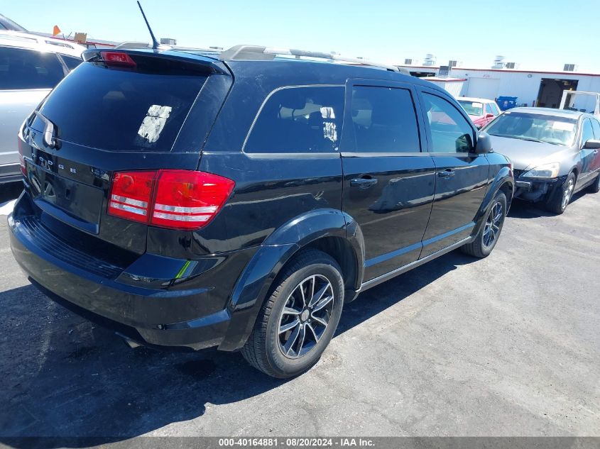 2017 Dodge Journey Se VIN: 3C4PDCAB6HT637915 Lot: 40164881