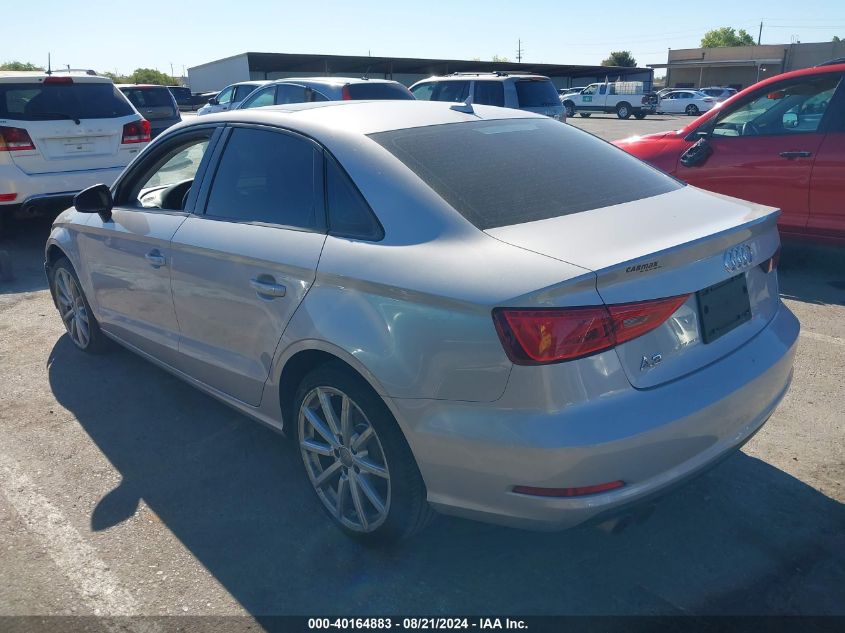 2015 Audi A3 Premium VIN: WAUACGFF2F1018385 Lot: 40164883