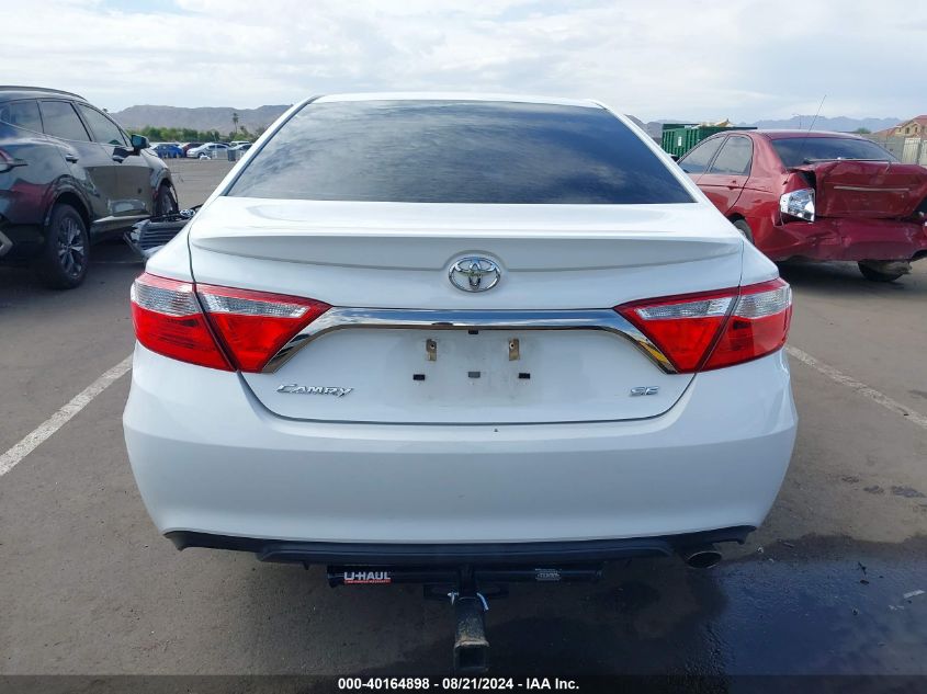 2016 Toyota Camry Se VIN: 4T1BF1FKXGU518766 Lot: 40164898