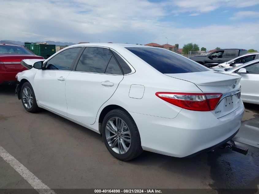 2016 Toyota Camry Se VIN: 4T1BF1FKXGU518766 Lot: 40164898