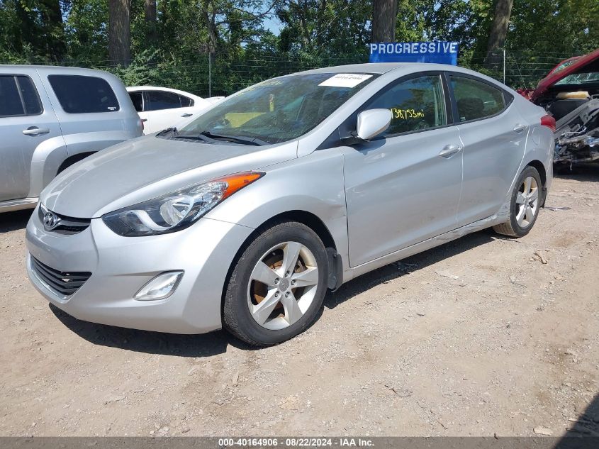 2012 Hyundai Elantra Gls (Ulsan Plant) VIN: KMHDH4AE7CU352268 Lot: 40164906