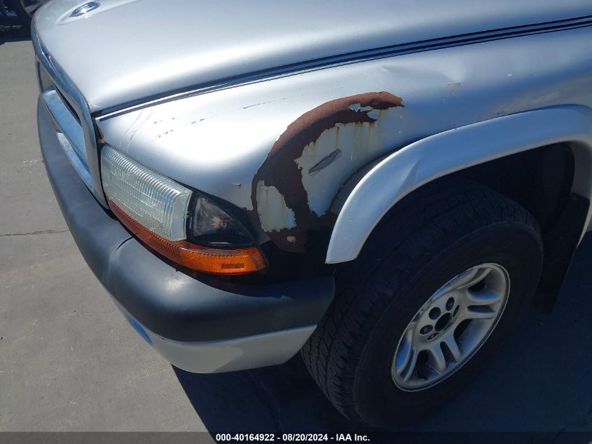 2004 Dodge Dakota Sport/Sxt VIN: 1D7HG38N04S633520 Lot: 40164922