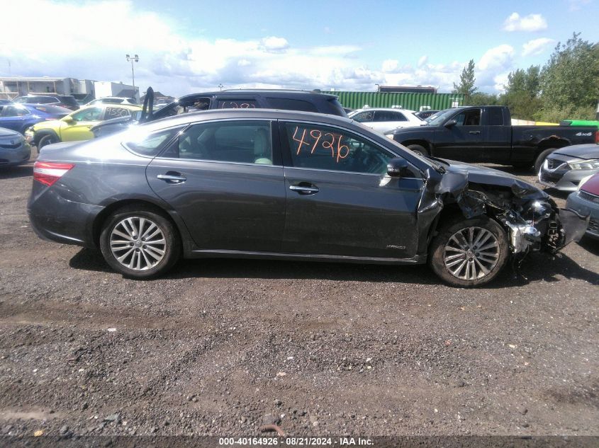 2015 Toyota Avalon Hybrid Limited VIN: 4T1BD1EB7FU038299 Lot: 40164926