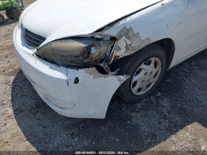 2004 Toyota Camry Le VIN: 4T1BE32K34U376549 Lot: 40164931