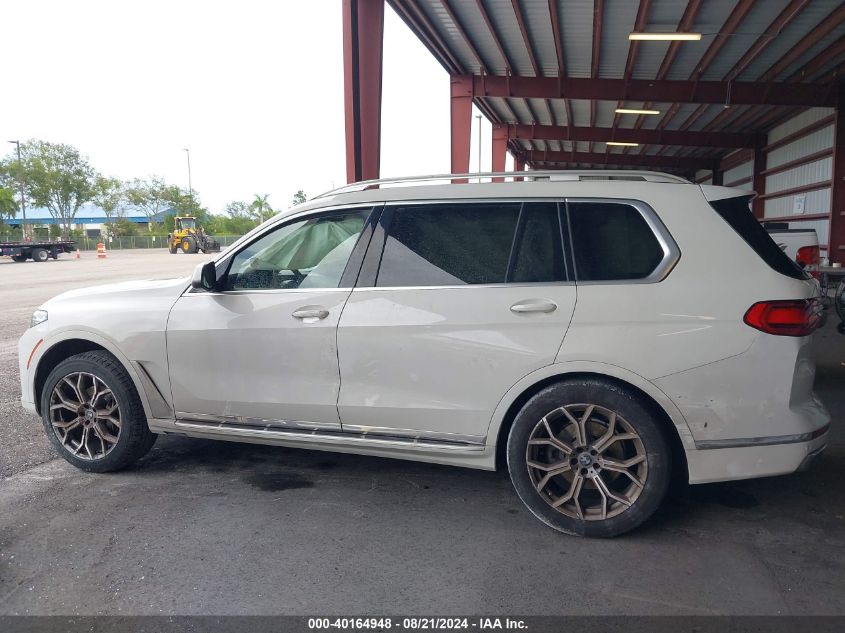 2022 BMW X7 xDrive40I VIN: 5UXCW2C01N9K89300 Lot: 40164948