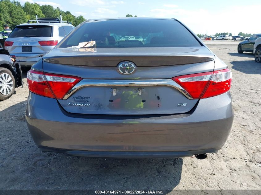 2015 Toyota Camry Se VIN: 4T1BF1FK3FU919249 Lot: 40164971